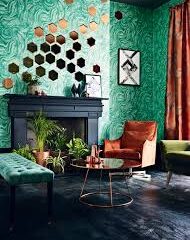 black house with copper accents kitchen with copper accents copper accents in kitchen copper accents backsplash with copper accents kitchens with copper accents copper accents home exterior decorating with copper accents floor tile with copper accents backsplash tile with copper accents